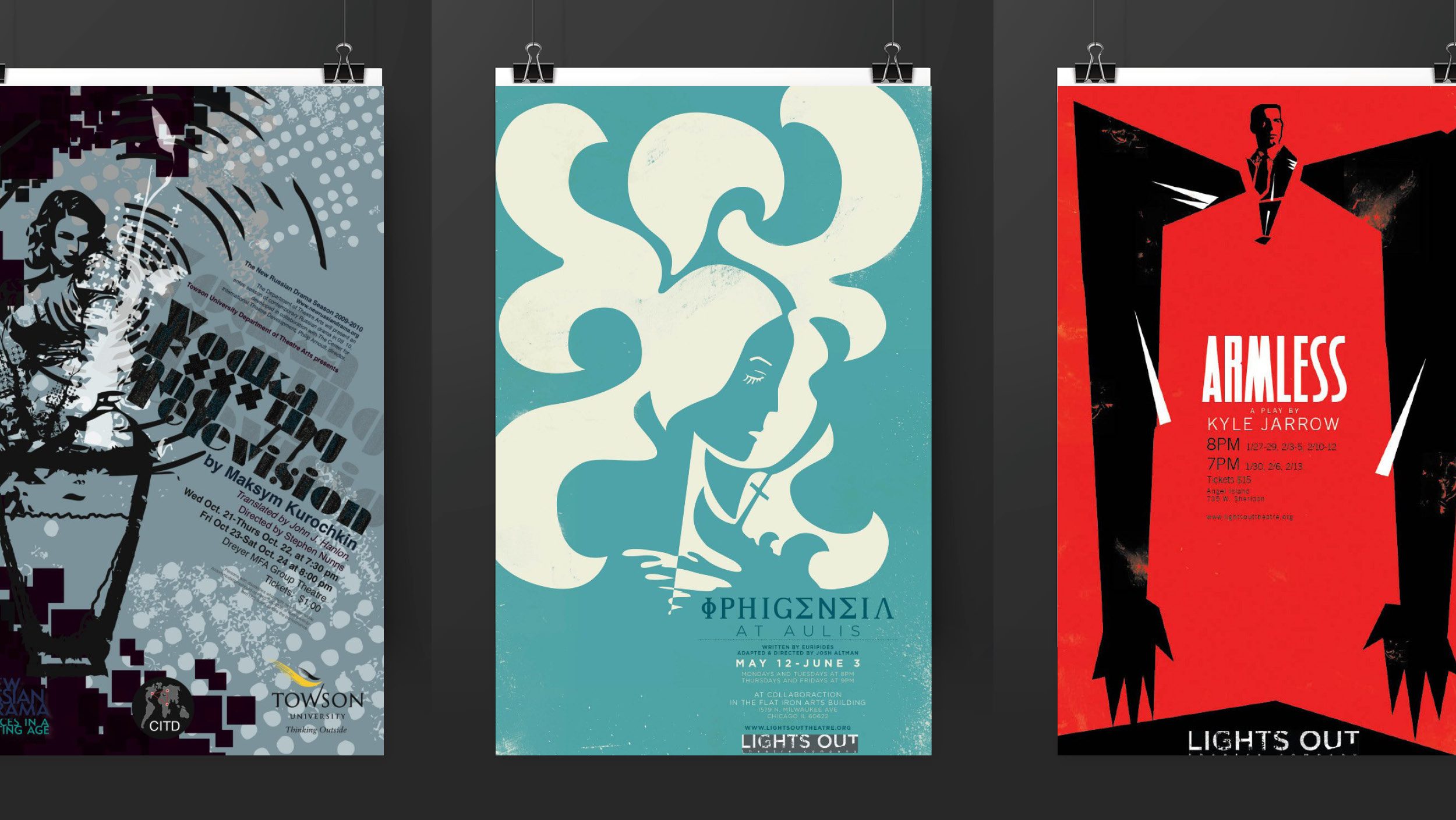 Theatre Season Posters – pre 2013